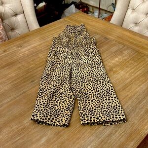 JANIE and JACK Girl’s Cheetah Print Jumpsuit